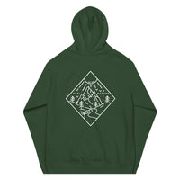 Pull à capuche - Please Think (Vert)