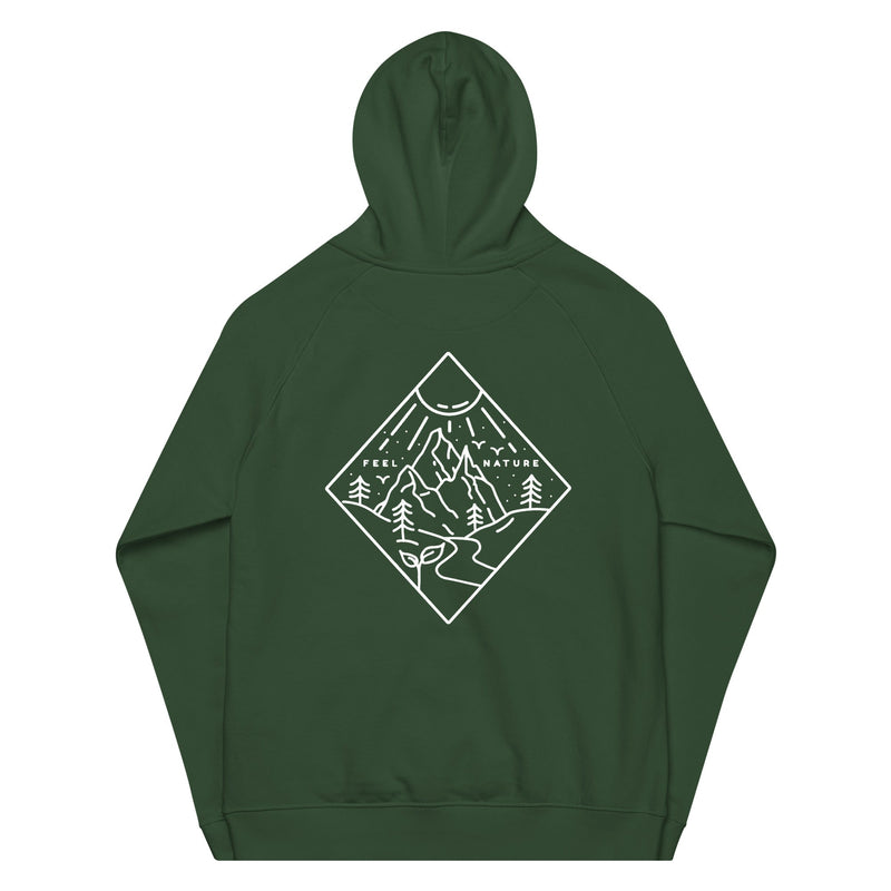 Pull à capuche - Please Think (Vert)