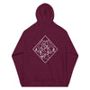 Pull à capuche - Please Think. (Bordeaux)