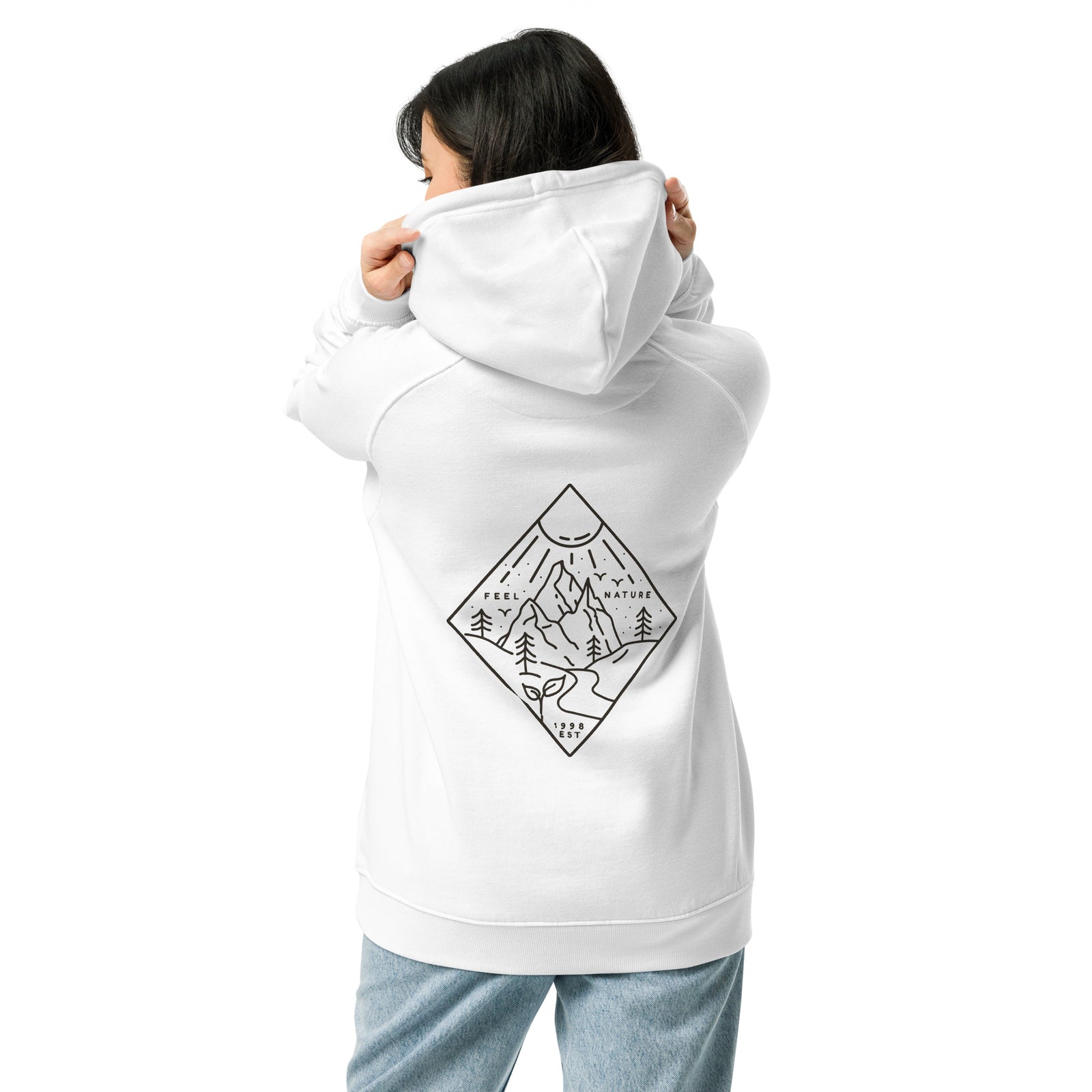 Sweat à capuche écologique - PLEASE THINK!
