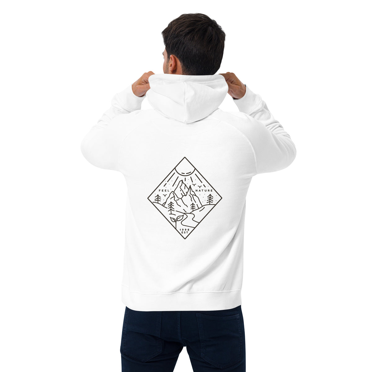 Sweat à capuche écologique - PLEASE THINK!