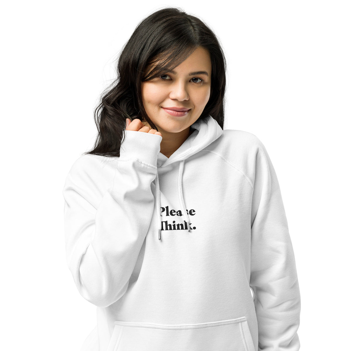 Sweat à capuche écologique - PLEASE THINK!