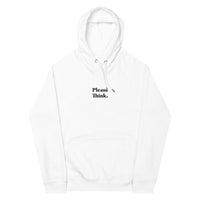Sweat à capuche écologique - PLEASE THINK!