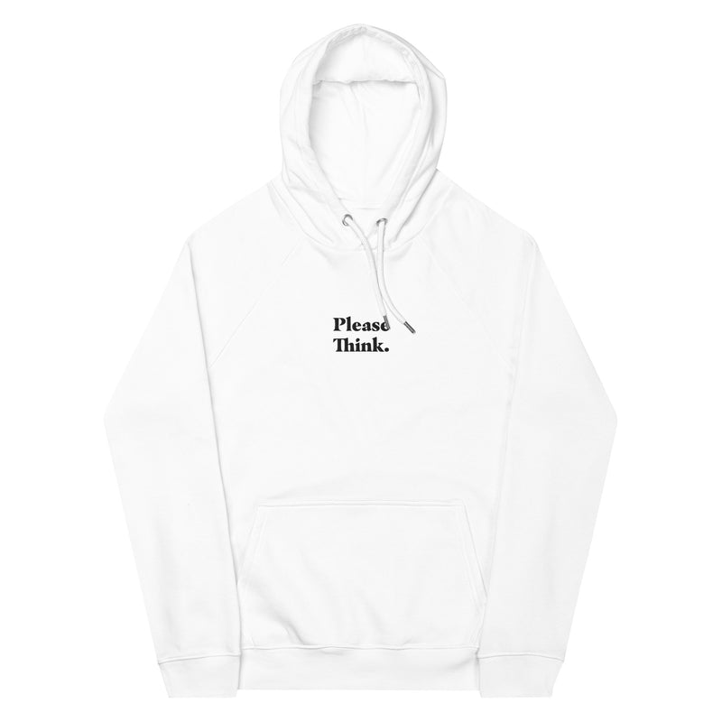 Sweat à capuche écologique - PLEASE THINK!