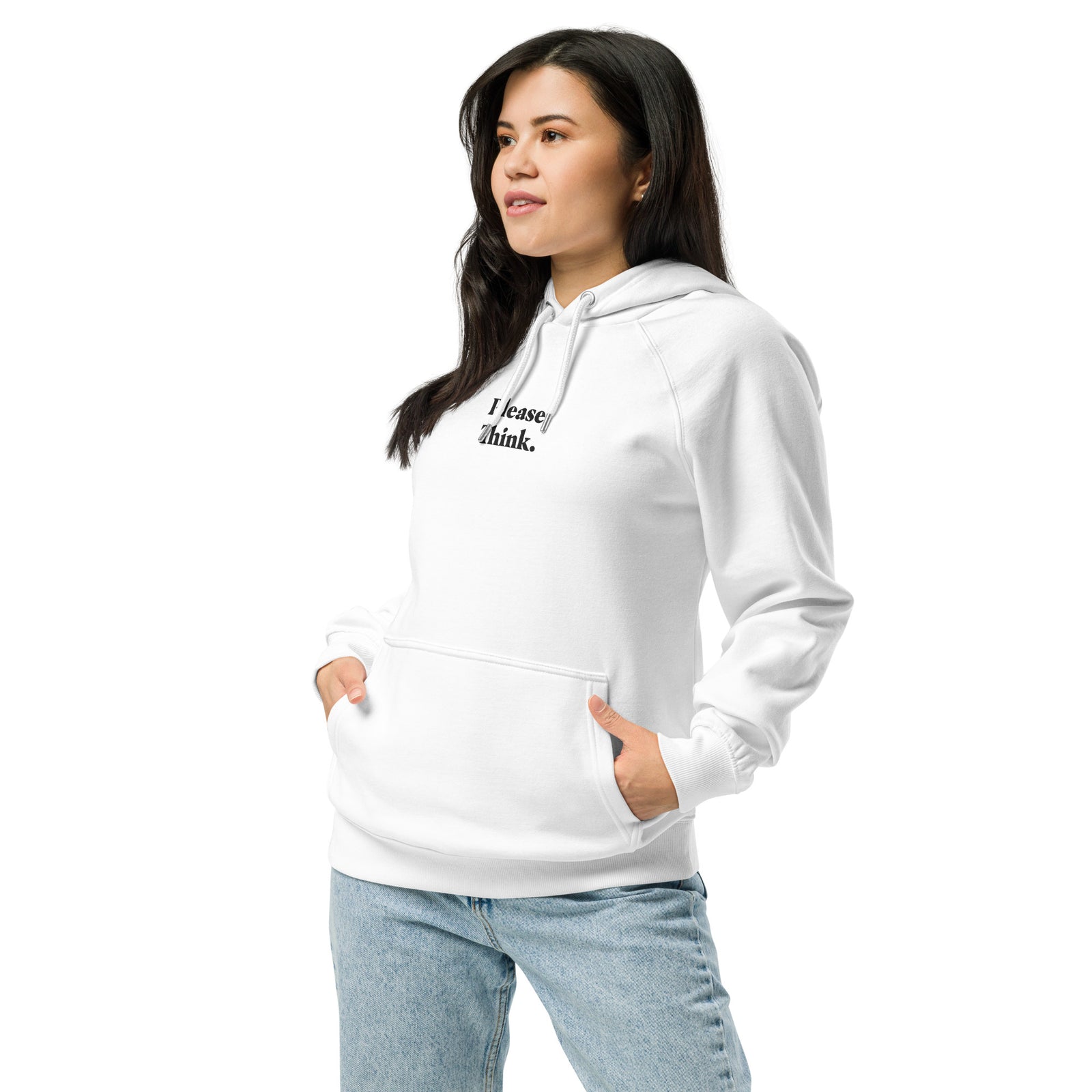 Sweat à capuche écologique - PLEASE THINK!
