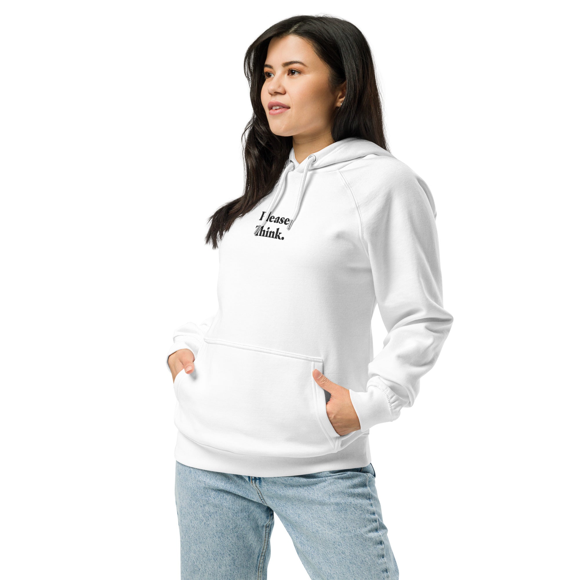 Sweat à capuche écologique - PLEASE THINK!