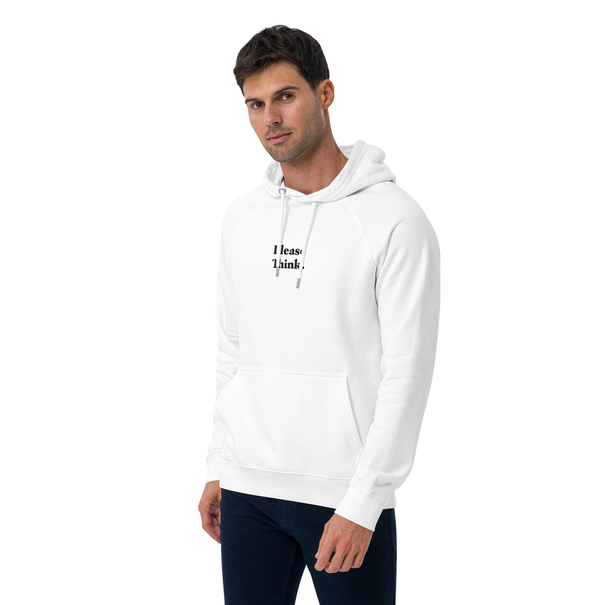 Sweat à capuche écologique - PLEASE THINK!