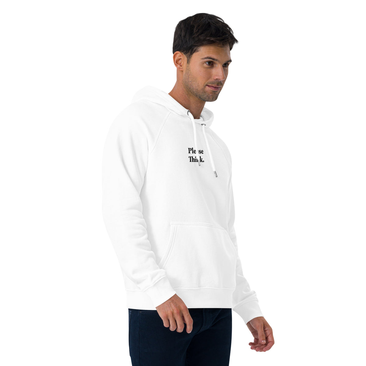 Sweat à capuche écologique - PLEASE THINK!