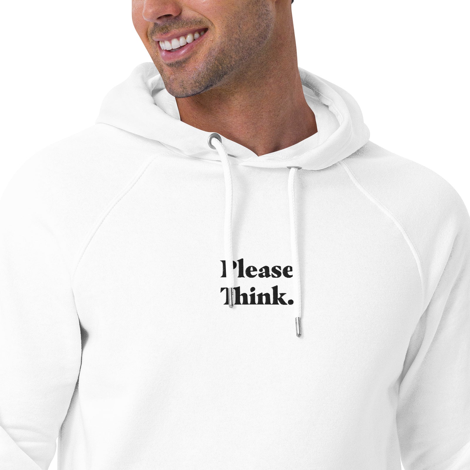 Sweat à capuche écologique - PLEASE THINK!