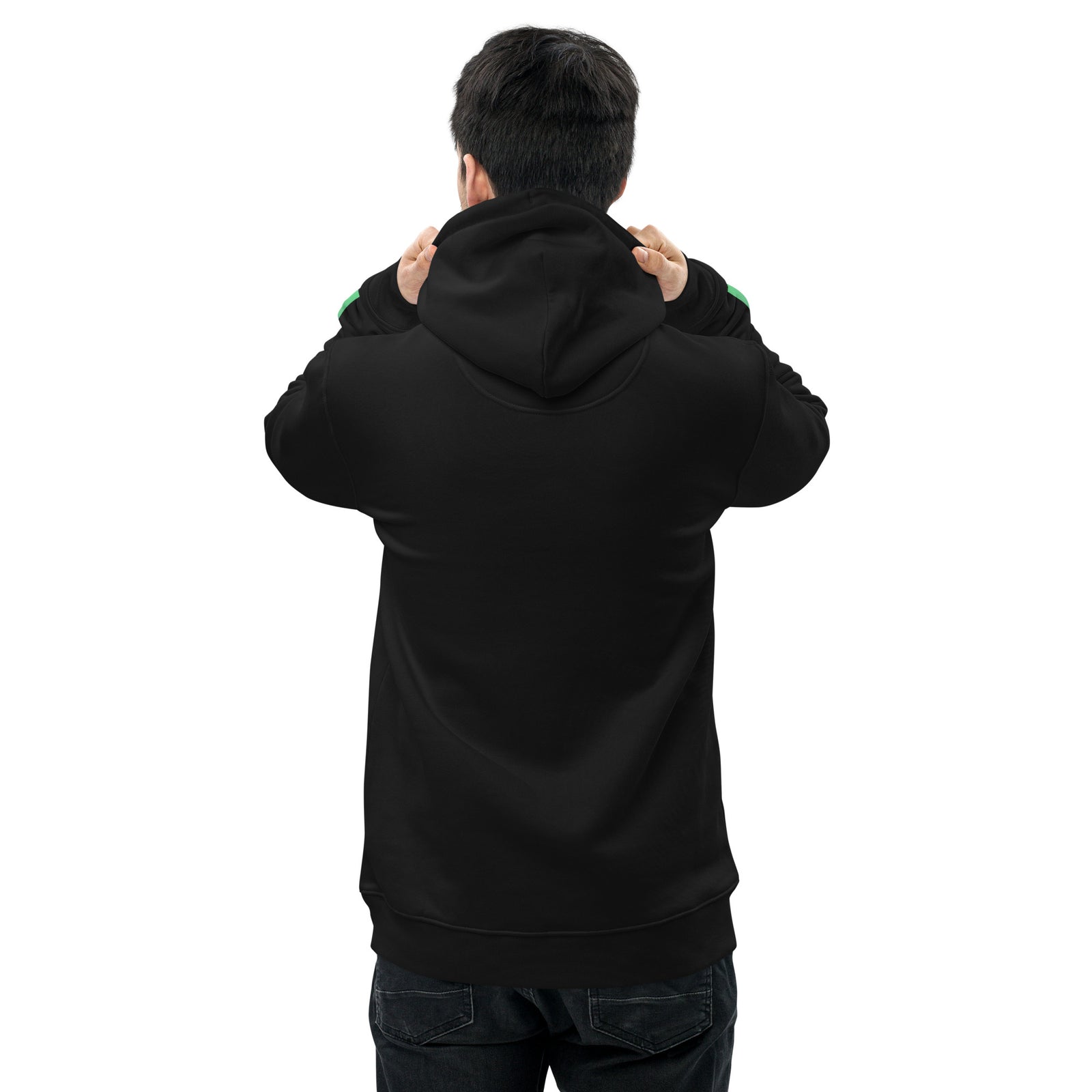 Sweat écologique noir unisexe brodé - "BITCOIN"