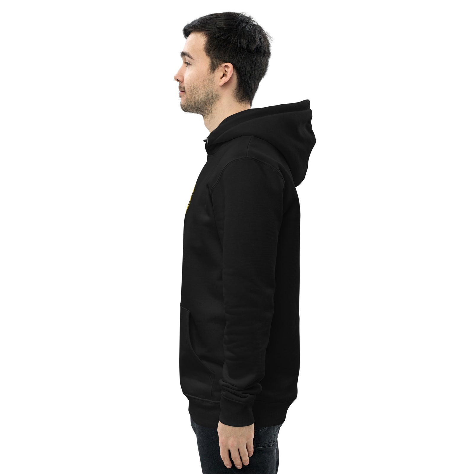 Sweat écologique noir unisexe brodé - "BITCOIN"