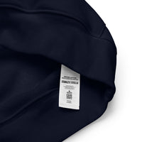 Sweat écologique bleu marine unisexe brodé - "BITCOIN"