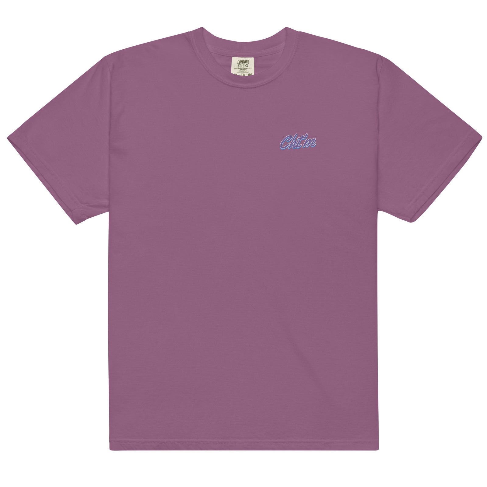 T-shirt brodé unisexe 15 couleurs - 'CHT'M'
