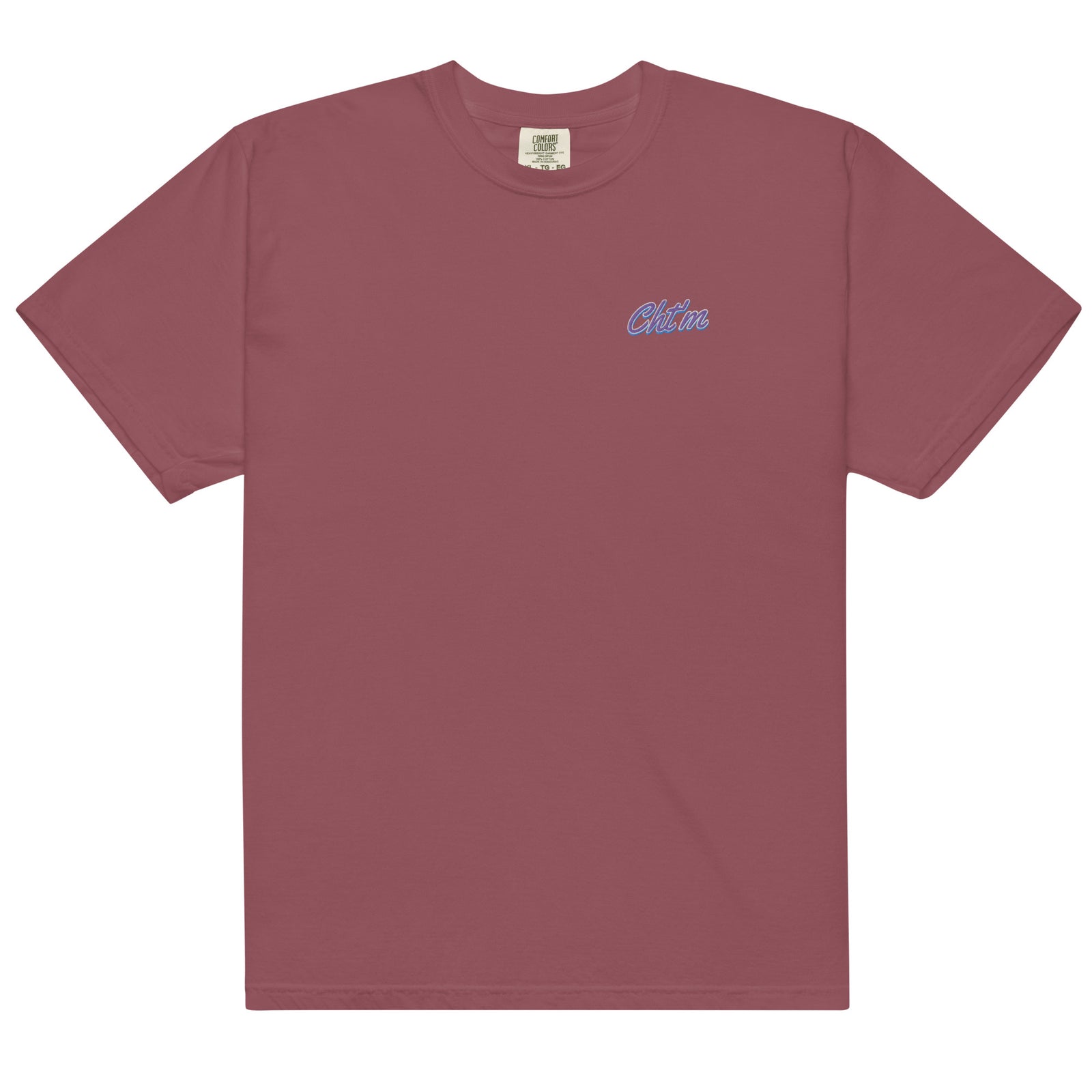 T-shirt brodé unisexe 15 couleurs - 'CHT'M'