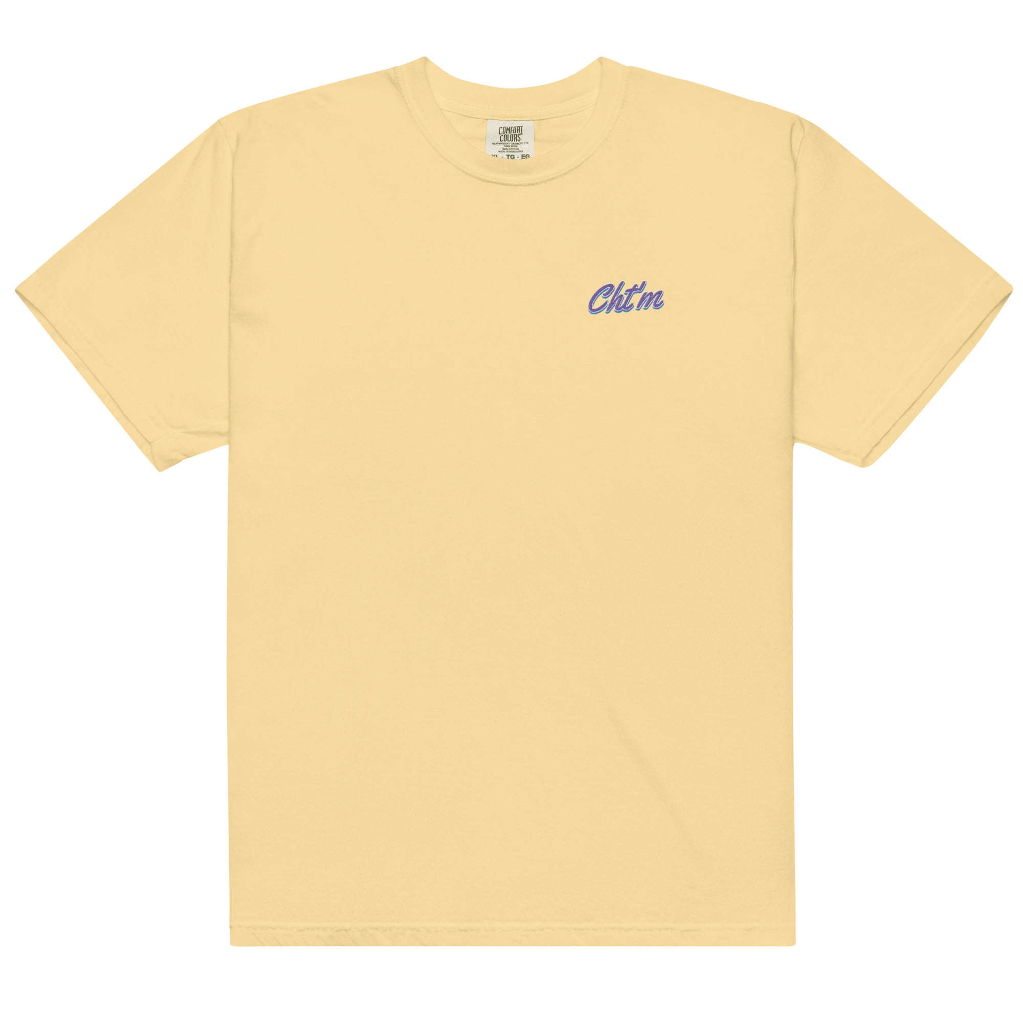 T-shirt brodé unisexe 15 couleurs - 'CHT'M'