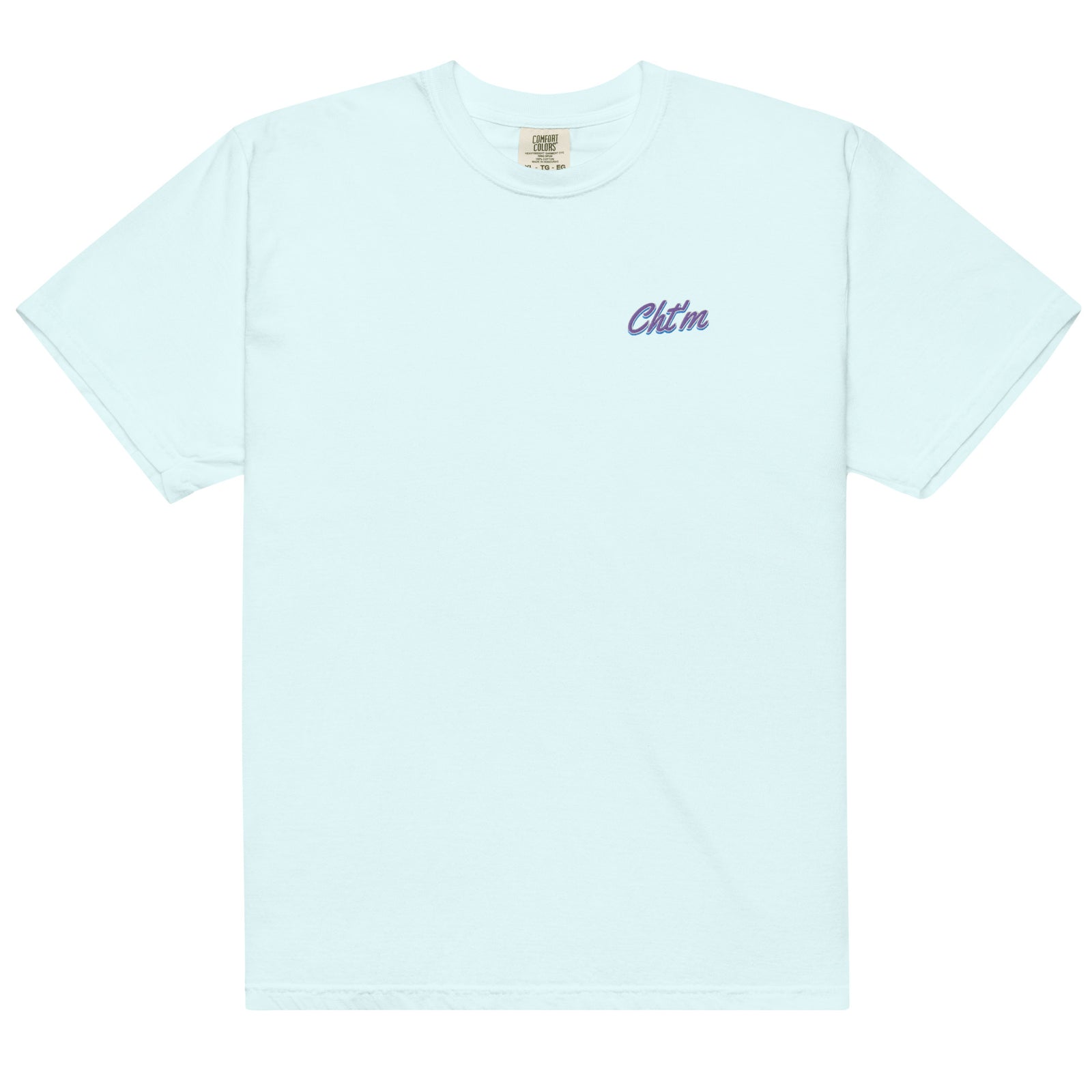 T-shirt brodé unisexe 15 couleurs - 'CHT'M'