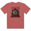 T-shirt homme satanic teinté lourd - skeleton in hell