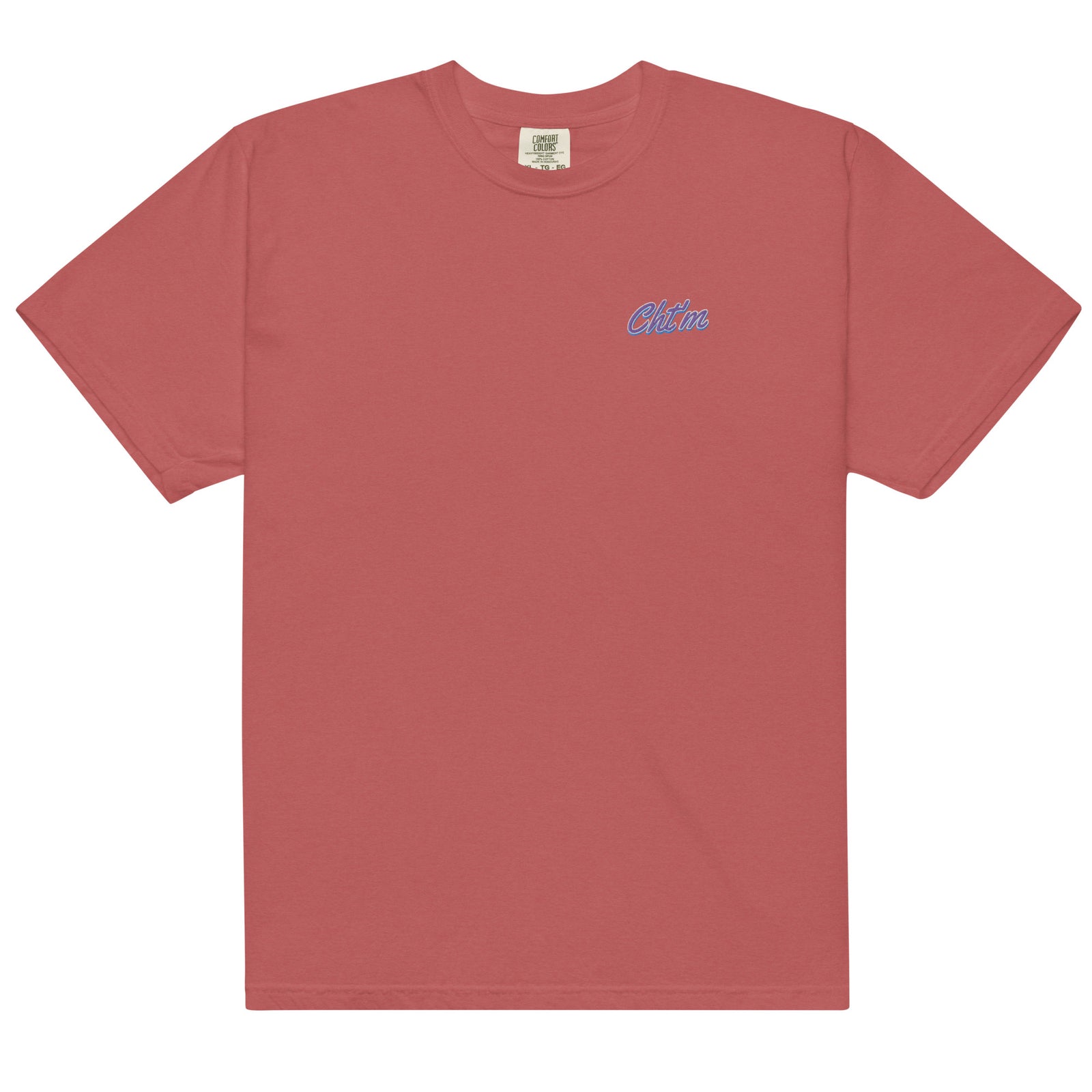 T-shirt brodé unisexe 15 couleurs - 'CHT'M'
