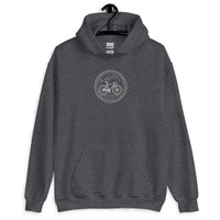 Sweat à capuche brodé - "Mountain bike"