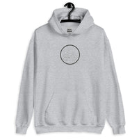 Sweat à capuche brodé - "Mountain bike"