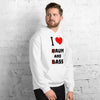 hoodie blanc drum and bass