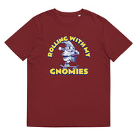 T-shirt Skate - "Rolling with my gnomies"