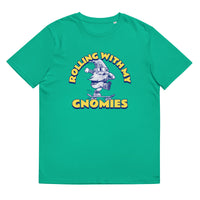 T-shirt Skate - "Rolling with my gnomies"