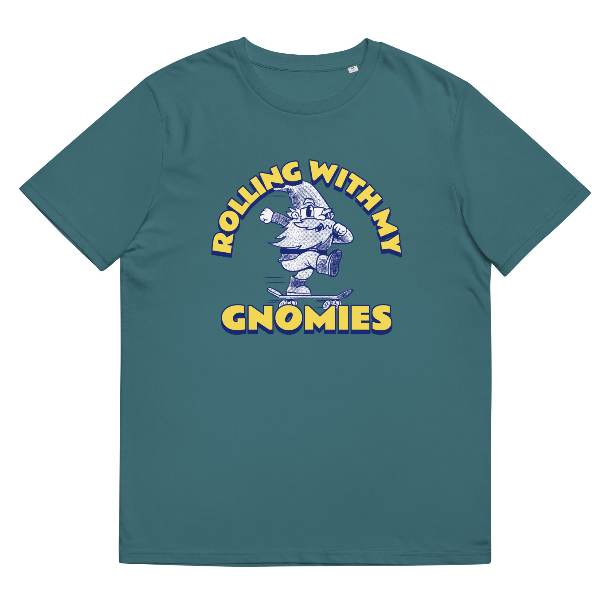 T-shirt Skate - "Rolling with my gnomies"