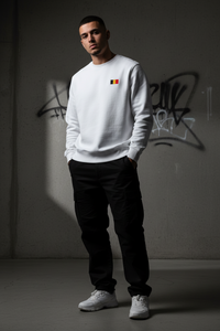 Pull Belge brodé