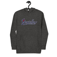 sweat à capuche avec impression belge