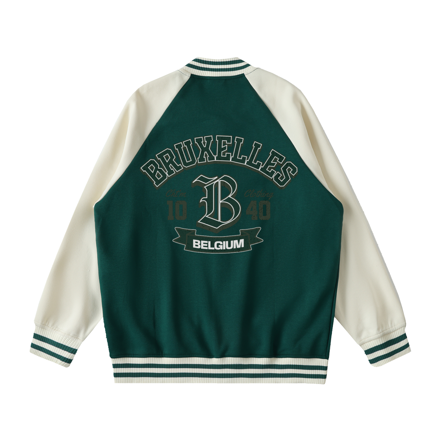 veste varsity Bruxelles dos logo Bruxelles  Belgium