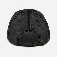 Casquette Vintage en Sergé de Coton - "CHT'M"