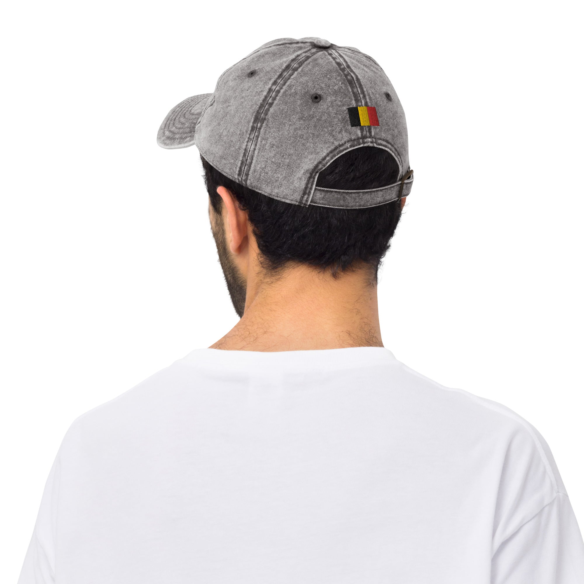 Casquette Vintage en Sergé de Coton - "CHT'M"