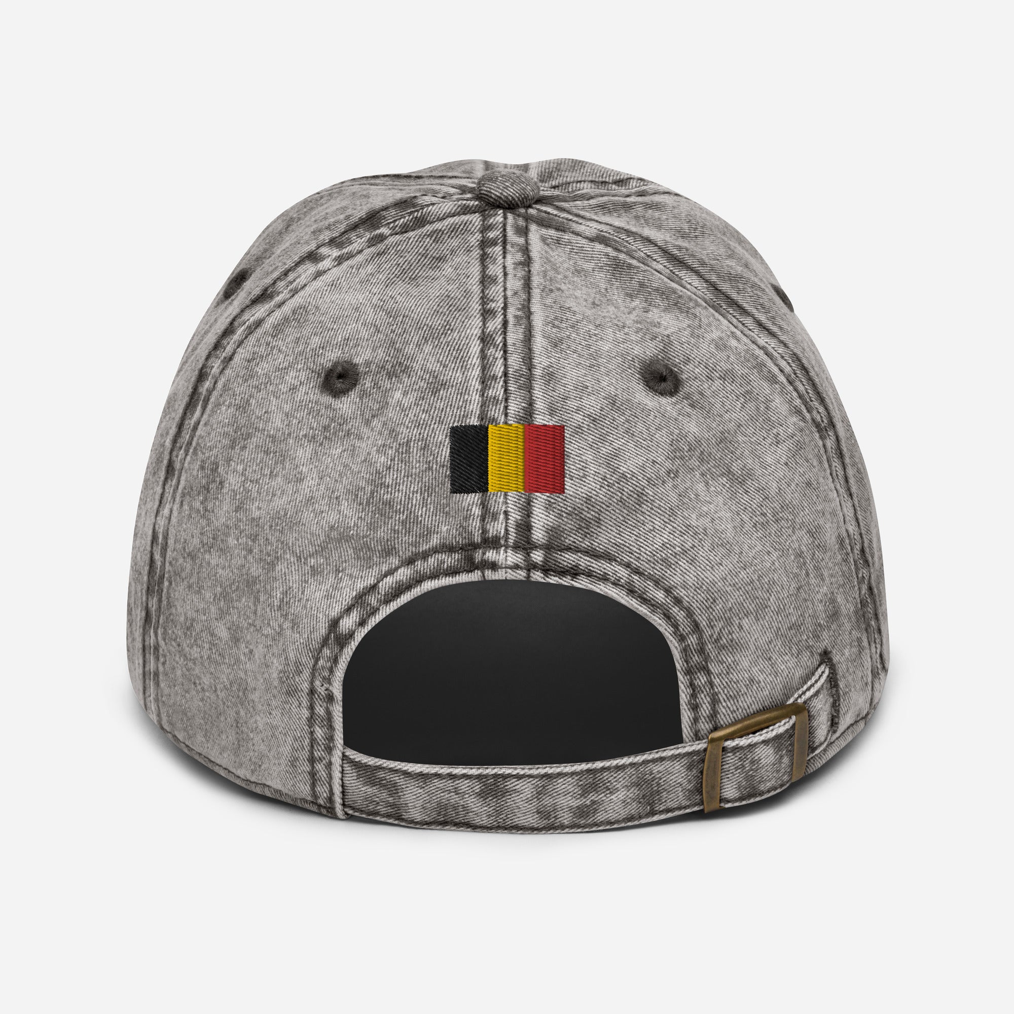 Casquette Vintage en Sergé de Coton - "CHT'M"