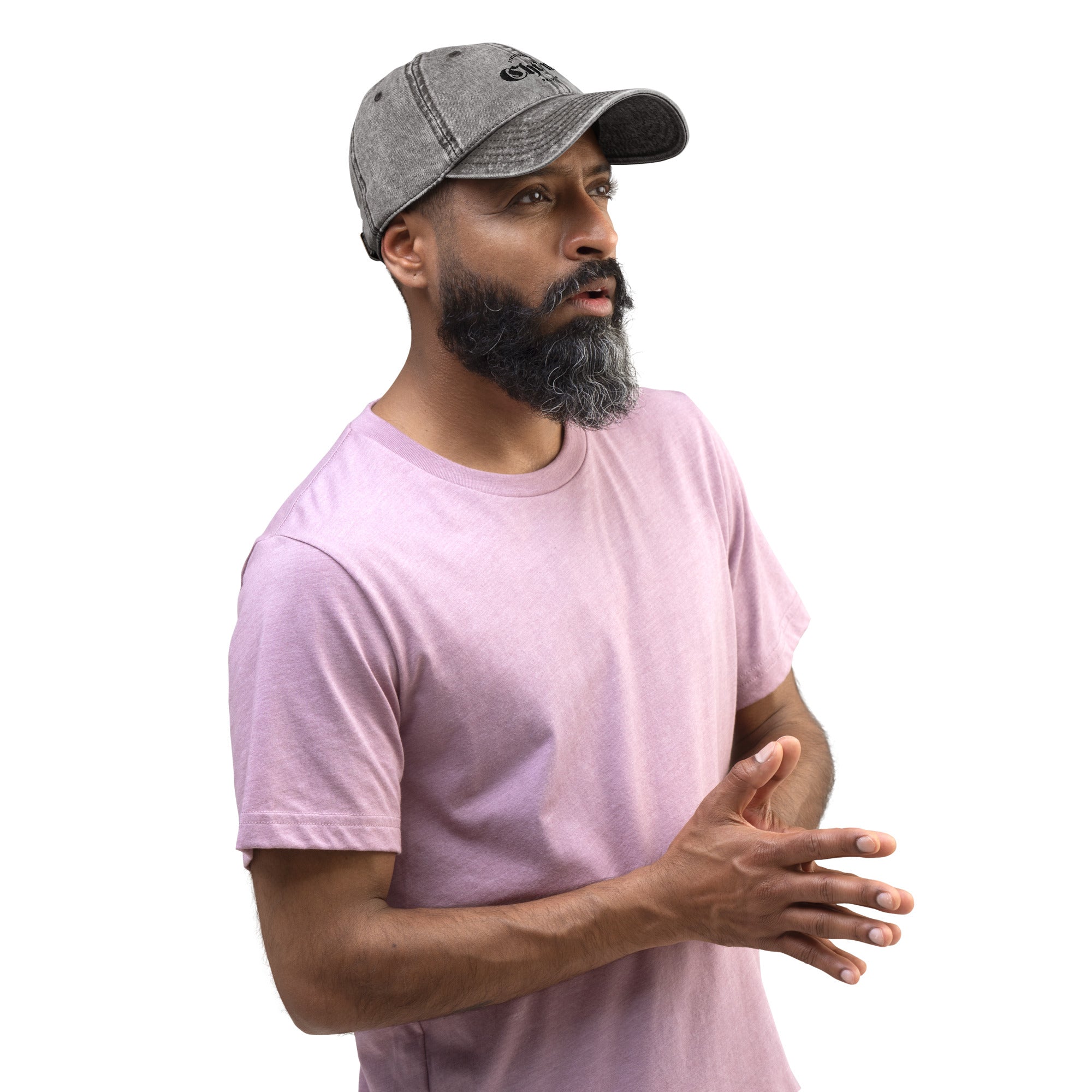 Casquette Vintage en Sergé de Coton - "CHT'M"