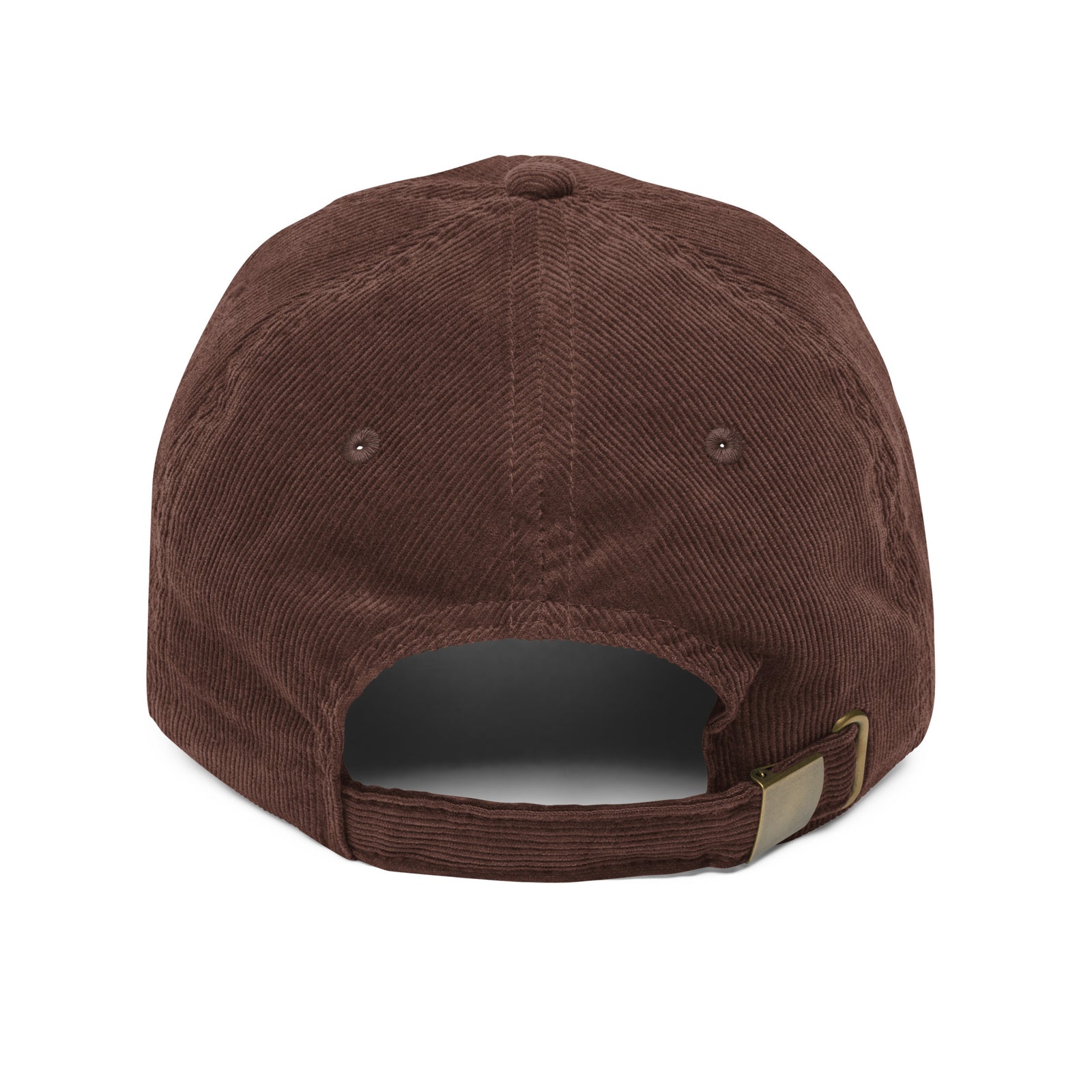 Casquette en velours côtelé - "FUCK MUZAK"