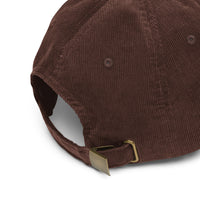 Casquette velours côtelé unie bleu marine CHT'M Boutique