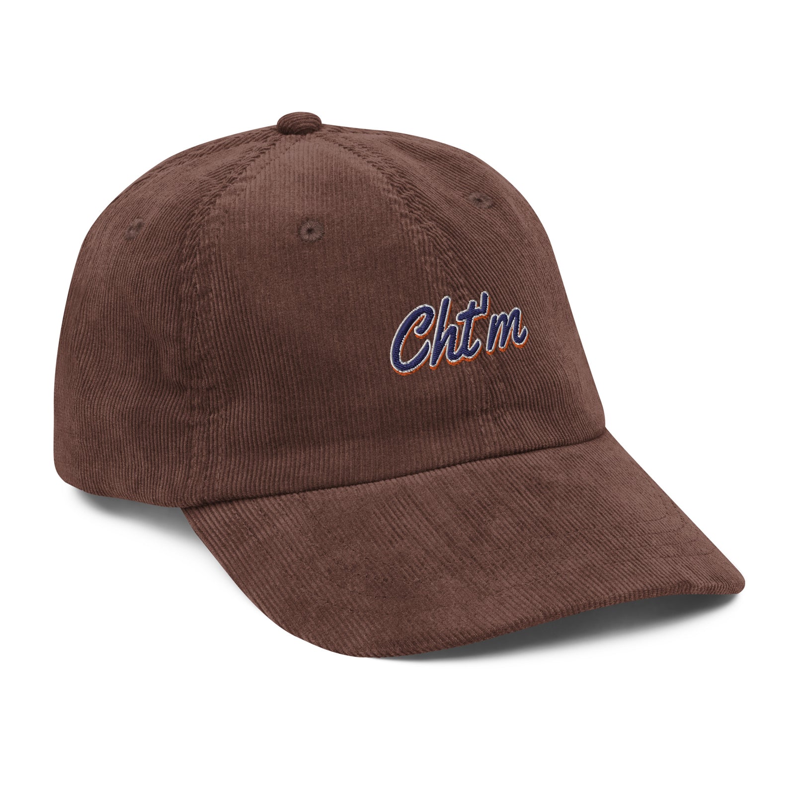 Casquette en velours côtelé - "Cht'm"