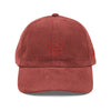 Casquette en velours côtelé - CHT'M