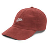 Casquette en velours côtelé - "PAPA JUST DO IT"