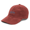 Casquette en velours côtelé - "Cht'm"