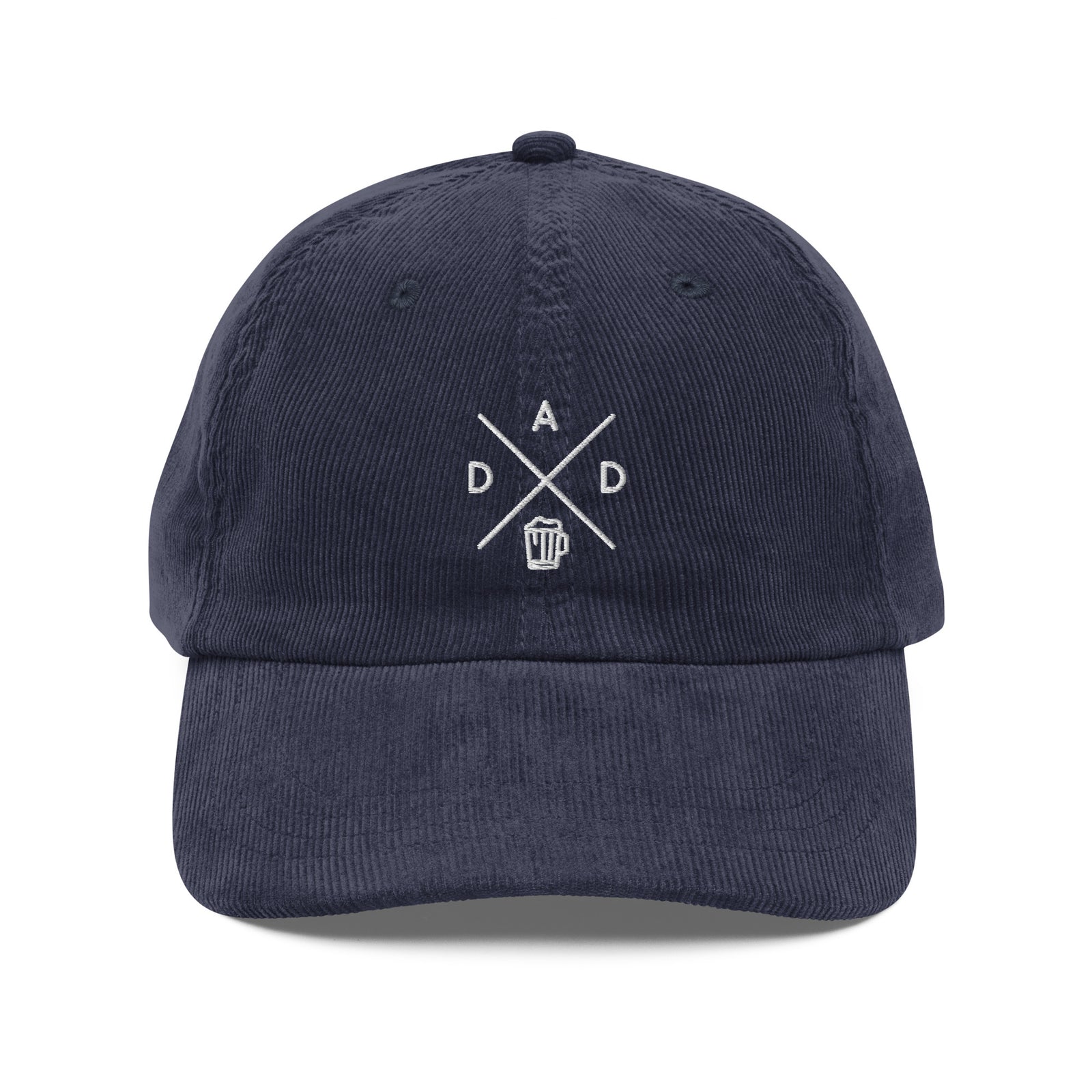 Casquette en velours côtelé