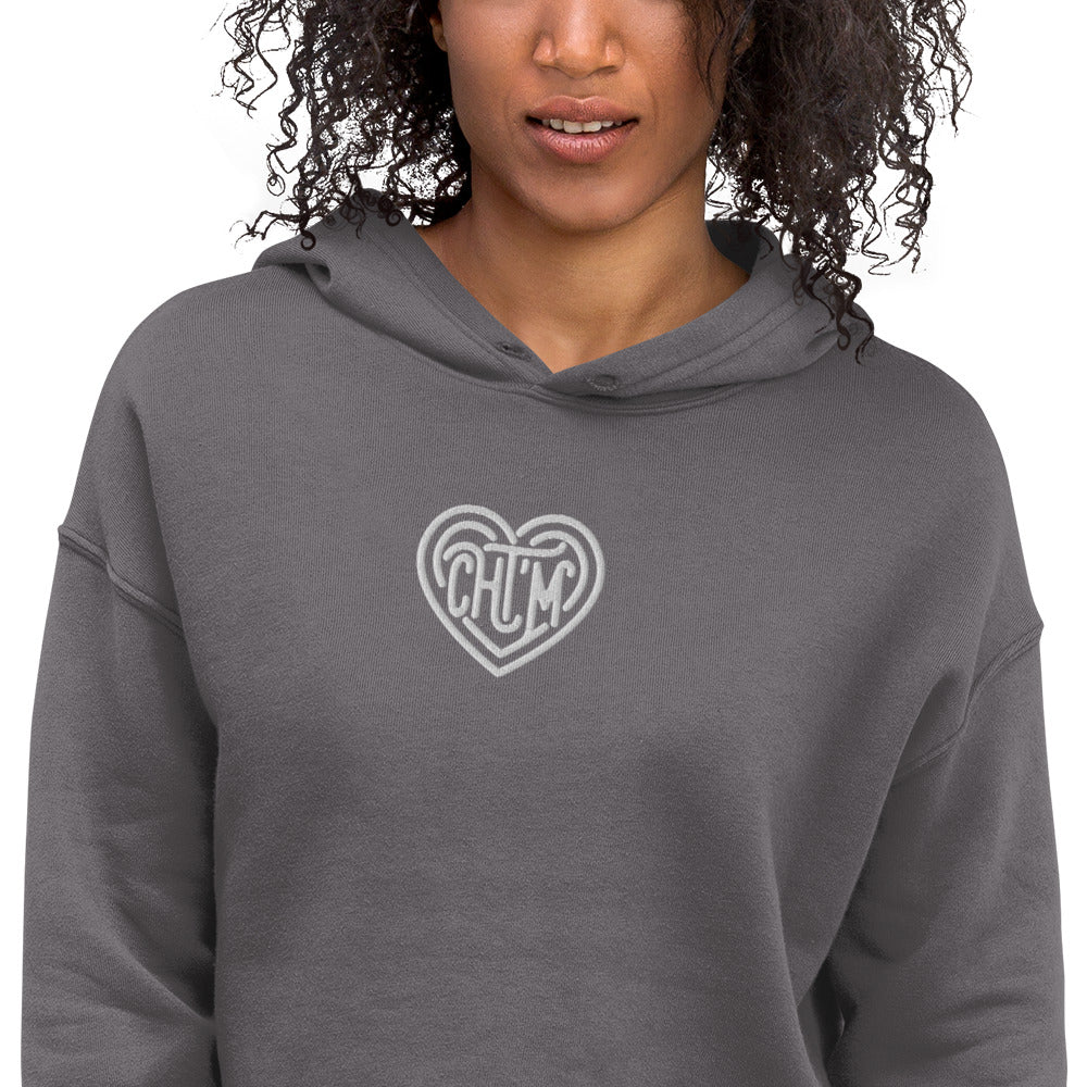 Sweat à Capuche Crop-Top - "CHT'M"
