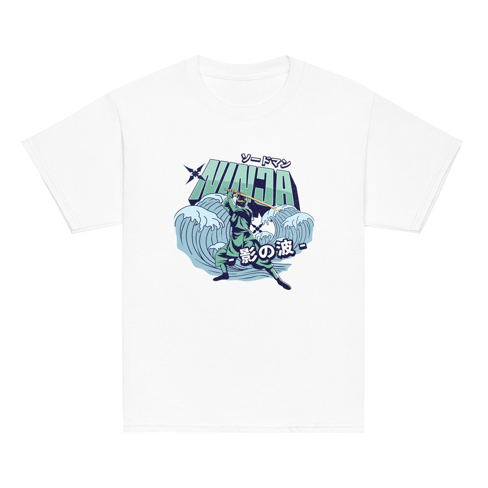 t-shirt enfant design ninja