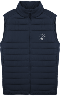 Veste Doudoune Sans Manches brodée - "DAD"
