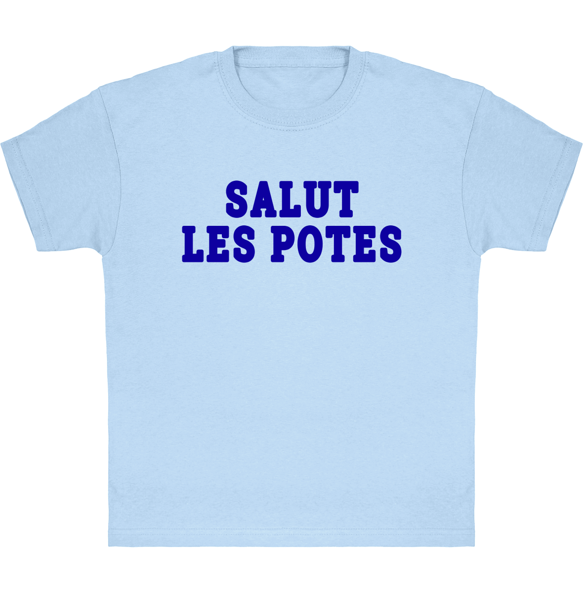 teeshirt enfant drole salut les potes