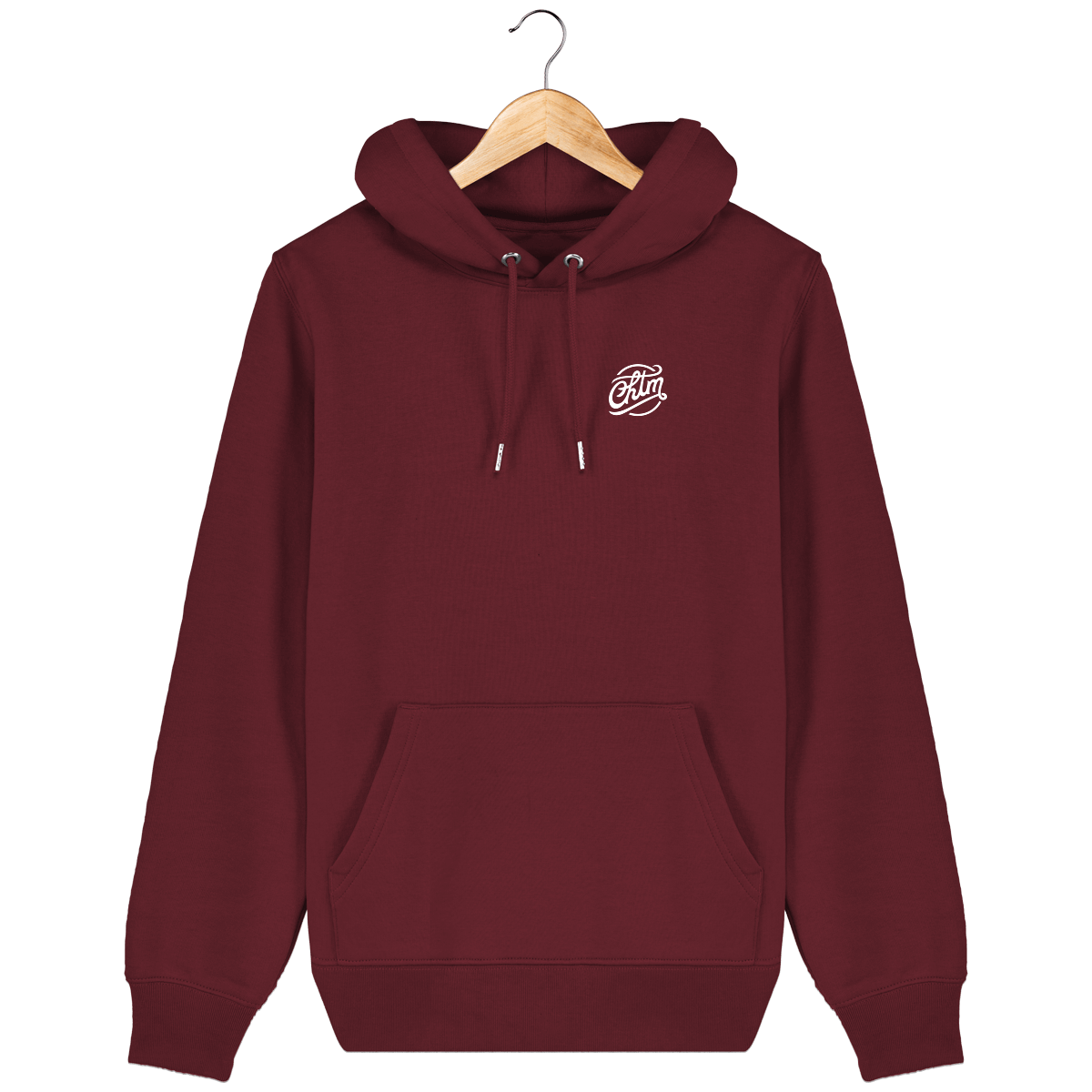 Pull à capuche brodé CHT’M