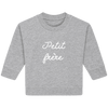 Sweat shirt à col rond Bébé BABY CHANGER