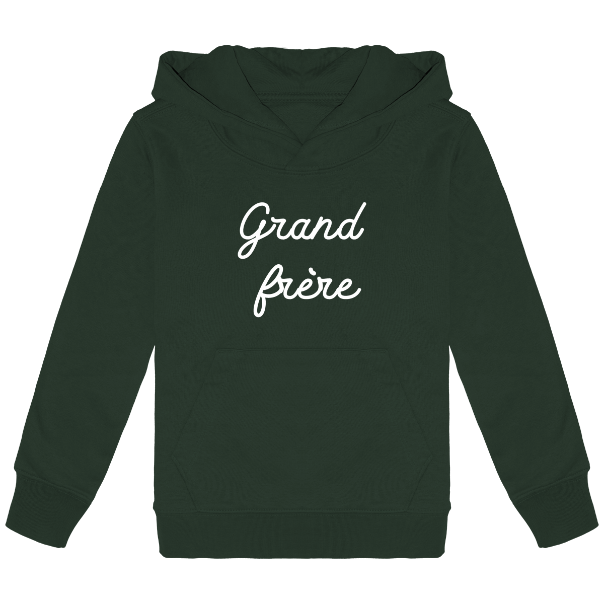 Sweat-shirt éco-responsable à capuche enfant