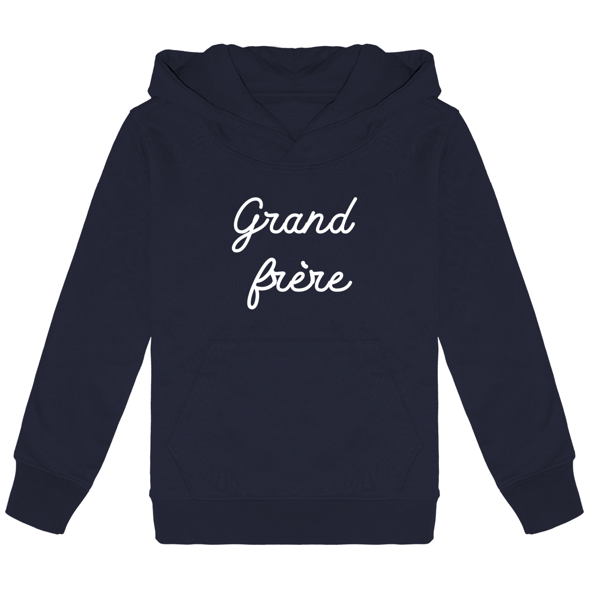 Sweat-shirt éco-responsable à capuche enfant